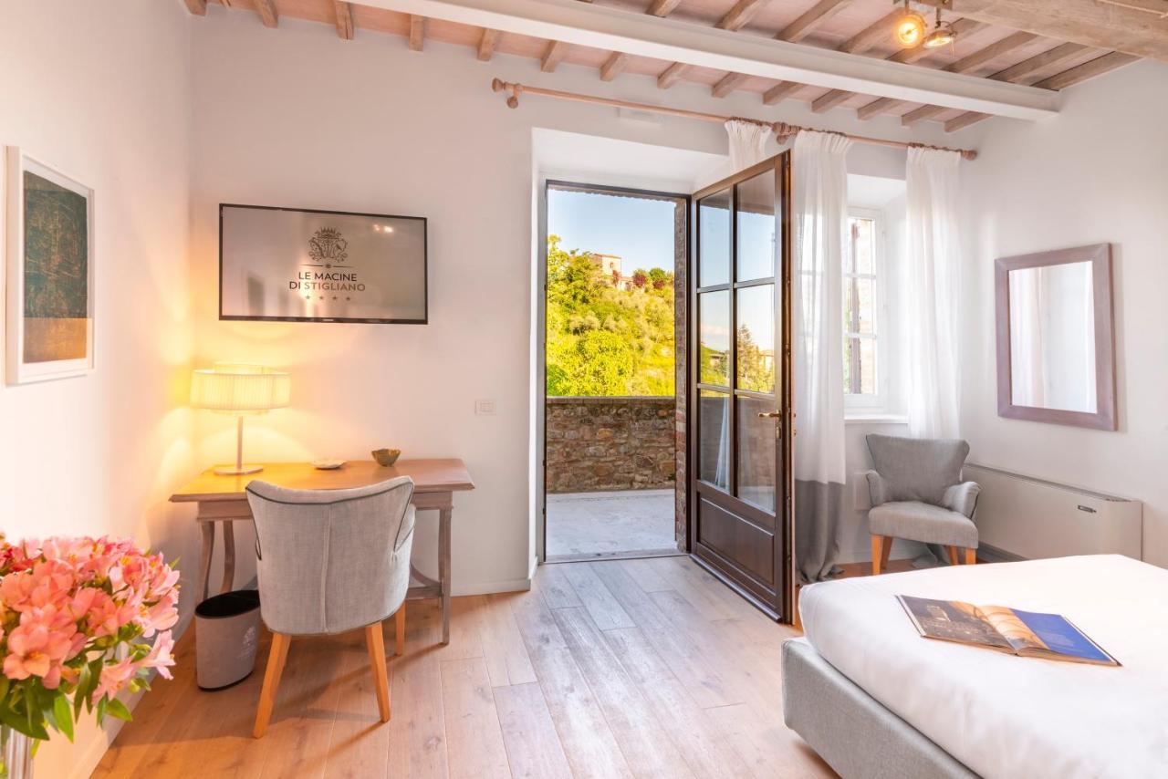 Relais Le Macine Di Stigliano Hotell Sovicille Exteriör bild