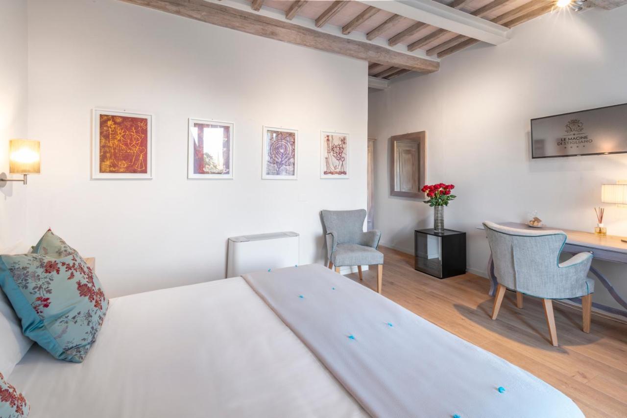 Relais Le Macine Di Stigliano Hotell Sovicille Exteriör bild