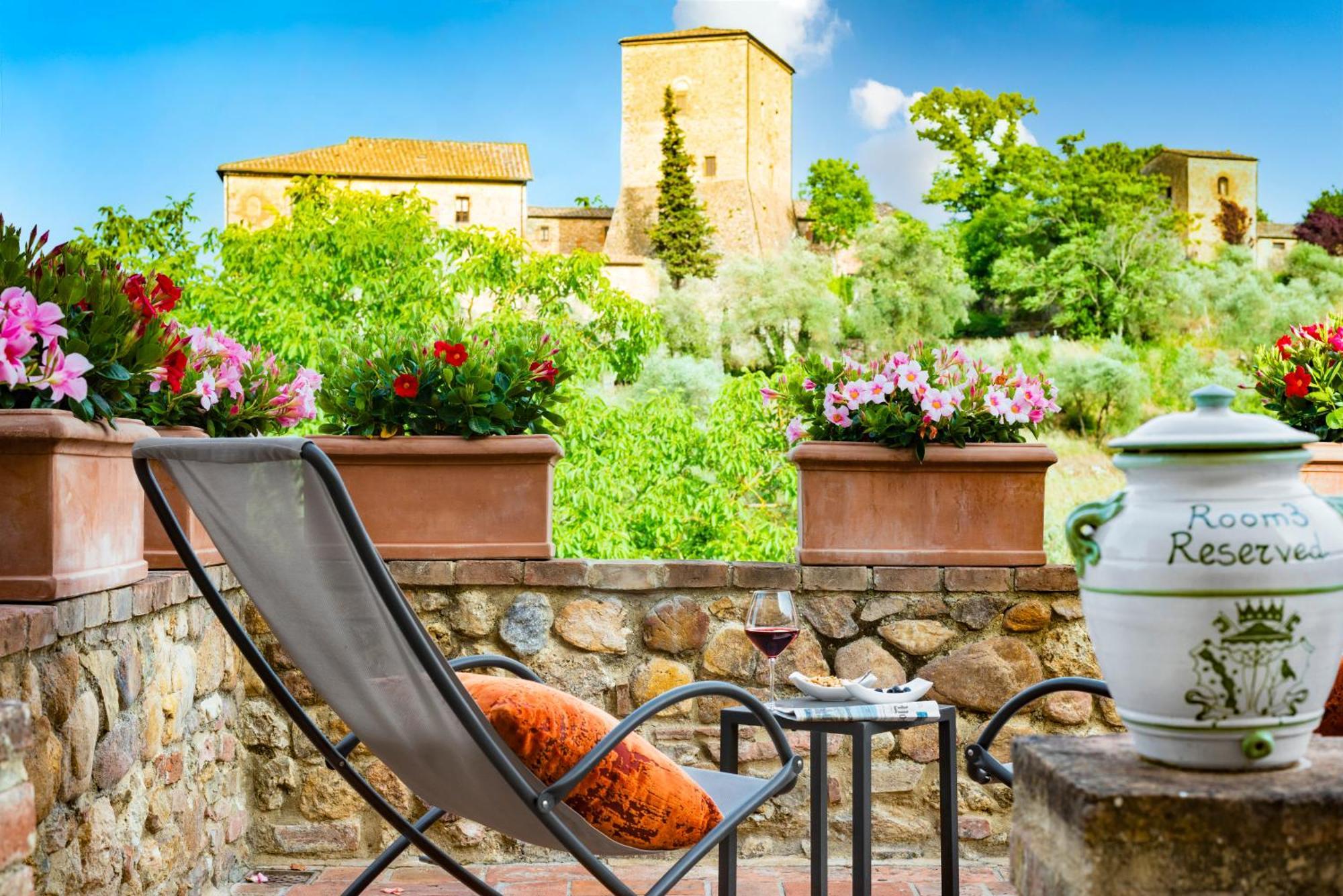 Relais Le Macine Di Stigliano Hotell Sovicille Exteriör bild