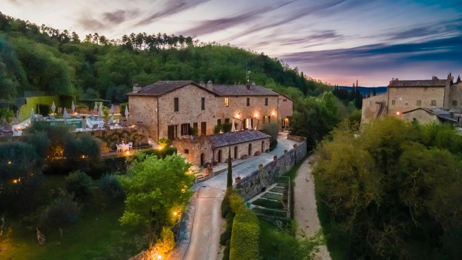 Relais Le Macine Di Stigliano Hotell Sovicille Exteriör bild